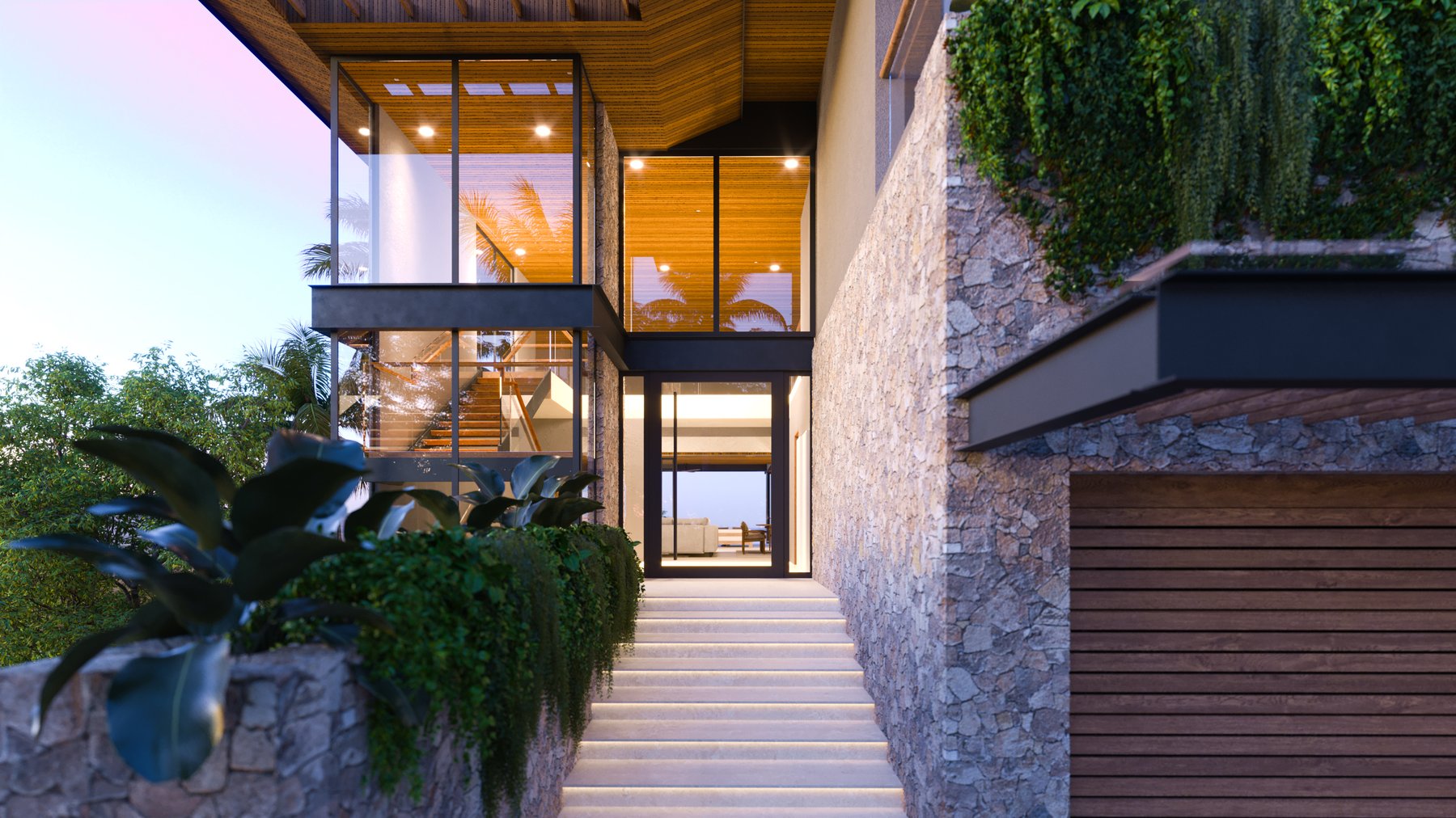 Cantomar Ocean Club — residential architecture, Guanacaste, Costa Rica